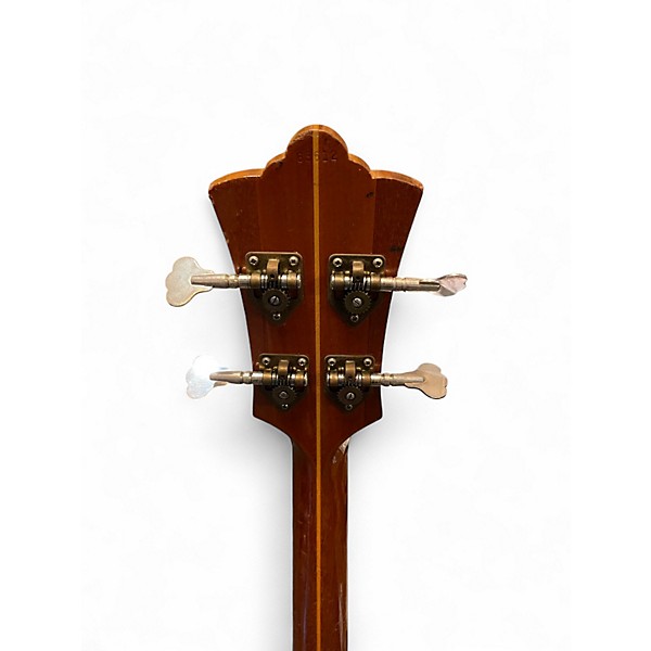 Vintage 1972 Guild Jetstar 1 Walnut Electric Bass Guitar