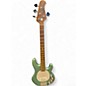 Used Sterling by Music Man Ray34 Blue Electric Bass Guitar thumbnail
