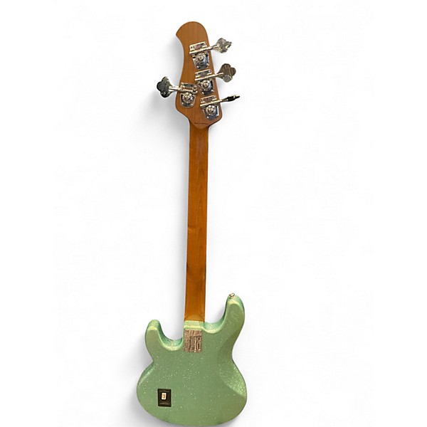 Used Sterling by Music Man Ray34 Blue Electric Bass Guitar