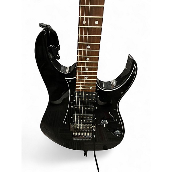 Used Ibanez RG655 PRESTIGE Black Solid Body Electric Guitar