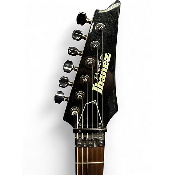 Used Ibanez RG655 PRESTIGE Black Solid Body Electric Guitar