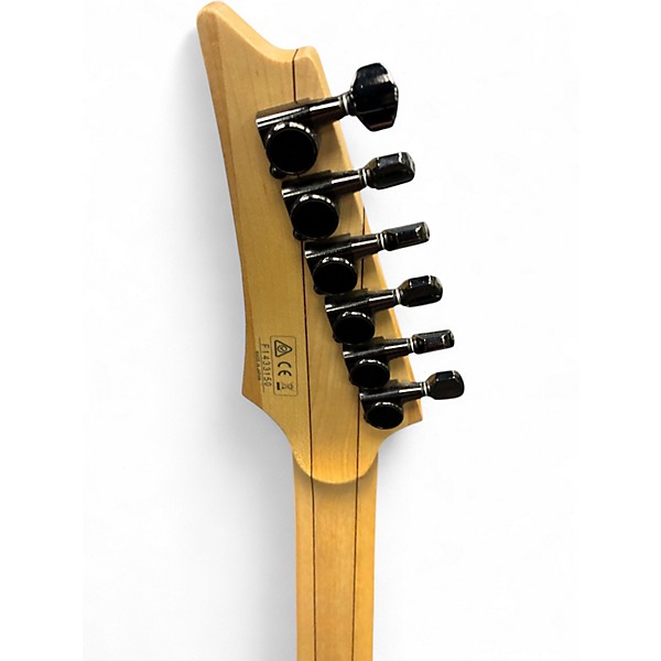 Used Ibanez RG655 PRESTIGE Black Solid Body Electric Guitar