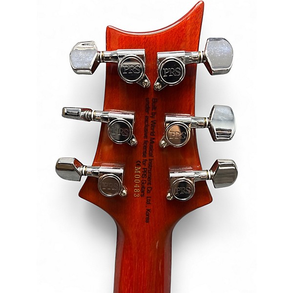 Used PRS Carlos Santana Signature SE Orange Solid Body Electric Guitar