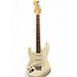 Used Fender American Standard Stratocaster Alpine White Solid Body Electric Guitar thumbnail