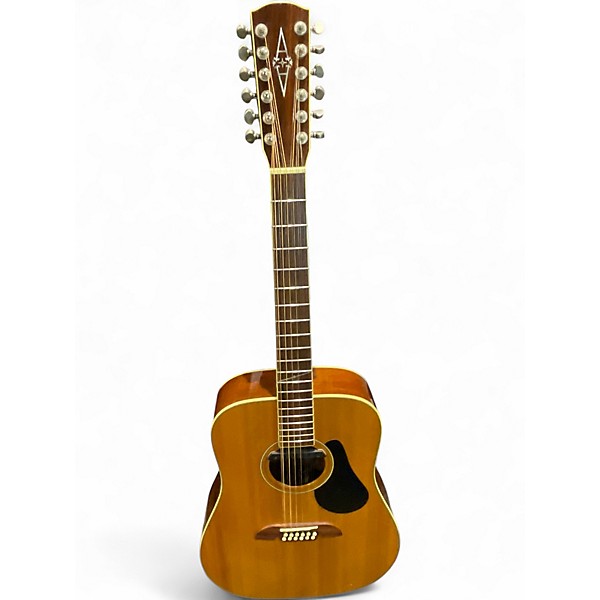 Used Alvarez AD-60S/12 Natural 12 String Acoustic Guitar