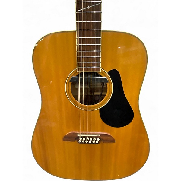 Used Alvarez AD-60S/12 Natural 12 String Acoustic Guitar