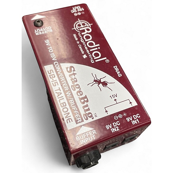 Used Radial Engineering StageBug SB-15 TAILBONE Direct Box