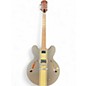 Used Epiphone Tom DeLonge Brown Stripe Royal Olive Hollow Body Electric Guitar thumbnail