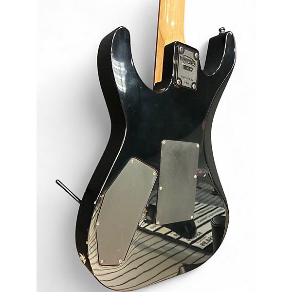Used 1990s Kramer Pacer II Custom Black Solid Body Electric Guitar