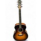 Used 2018 Taylor 214E Deluxe Sunburst Acoustic Electric Guitar thumbnail