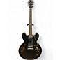 Used Gibson ES335 Dot Reissue Black Hollow Body Electric Guitar thumbnail