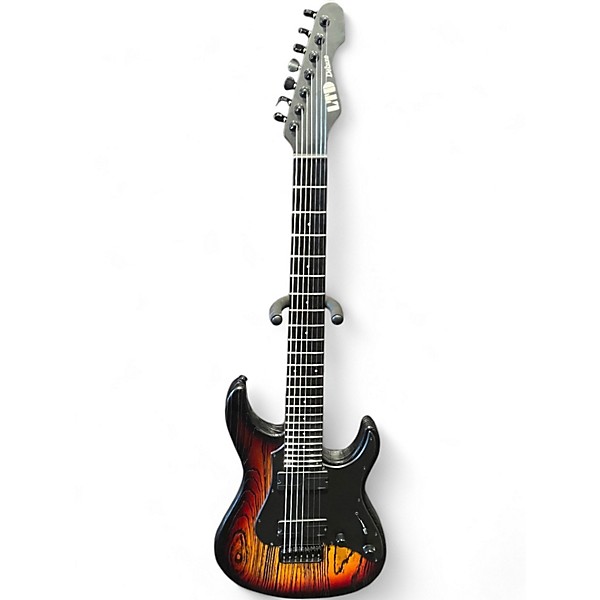 Used 2024 ESP LTD 1007B DELUXE 2 Tone Sunburst Baritone Guitars