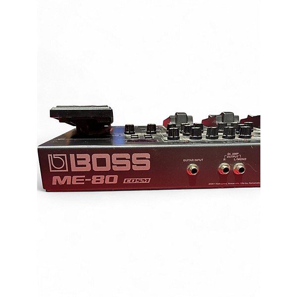 Used BOSS ME80 Guitar Multi Effect Processor