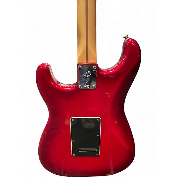 Used Fender Player Stratocaster HSS Candy Apple Red Metallic Solid Body Electric Guitar