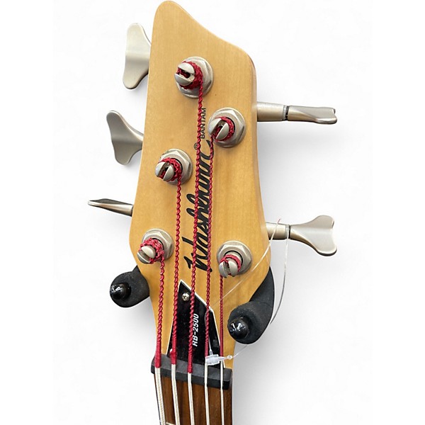 Used Wasburn RB2400 Natural Electric Bass Guitar