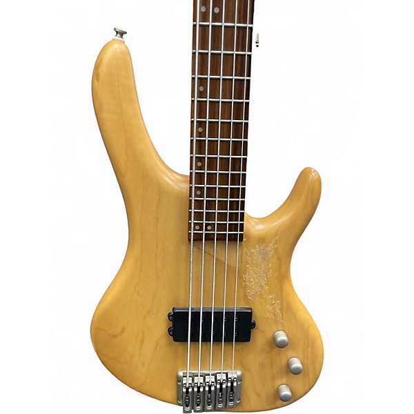 Used Wasburn RB2400 Natural Electric Bass Guitar