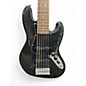 Used Squier Affinity jazz bass VI Black Electric Bass Guitar