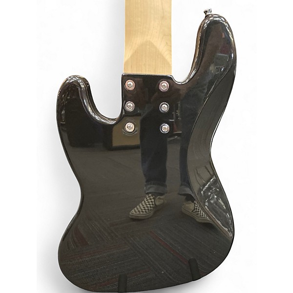 Used Squier Affinity jazz bass VI Black Electric Bass Guitar