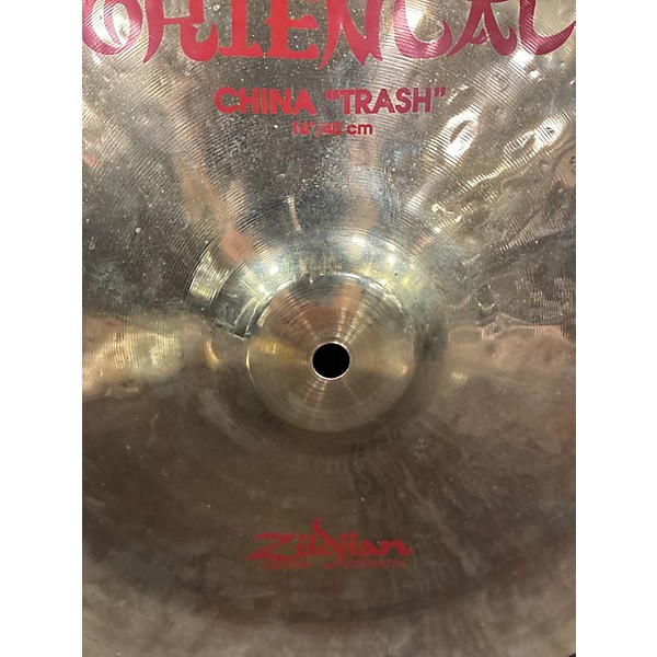 Used Zildjian 16in Oriental China Trash Cymbal