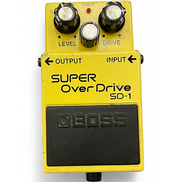 Used BOSS SD1 Super Overdrive Effect Pedal