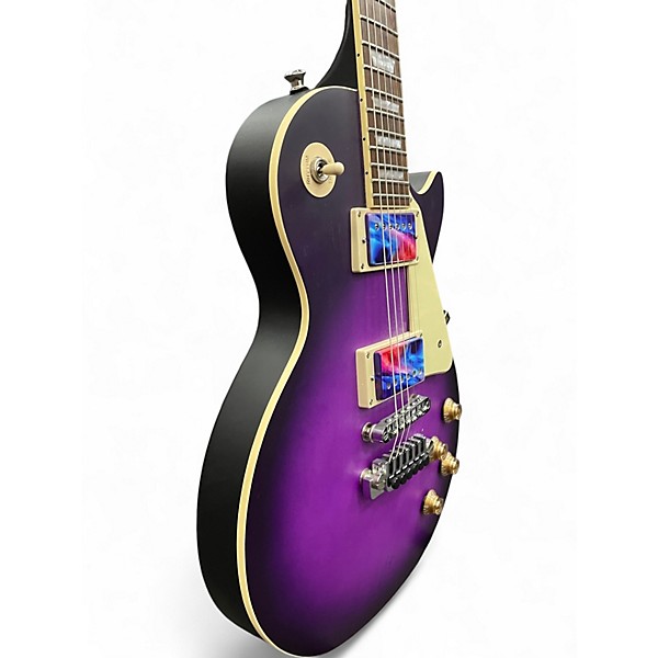 Used Epiphone Les Paul Classic Worn Purple Solid Body Electric Guitar