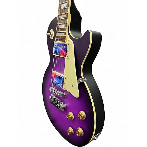 Used Epiphone Les Paul Classic Worn Purple Solid Body Electric Guitar