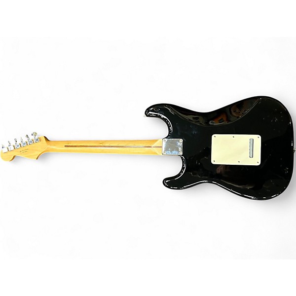 Used Fender HSS Standard Stratocaster Black Solid Body Electric Guitar