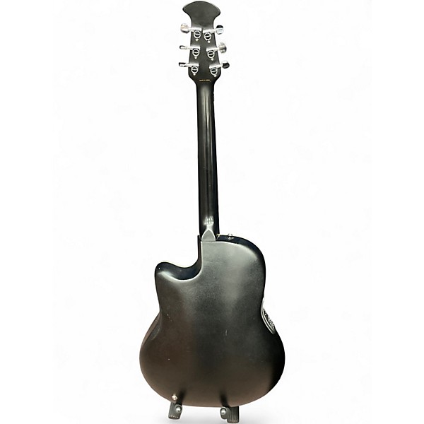 Used Ovation CC 057 Black Acoustic Electric Guitar