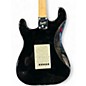 Used Squier Strat Black Solid Body Electric Guitar