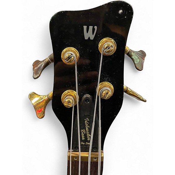 Used Warwick German Pro Series Idolmaker 4 Black Electric Bass Guitar