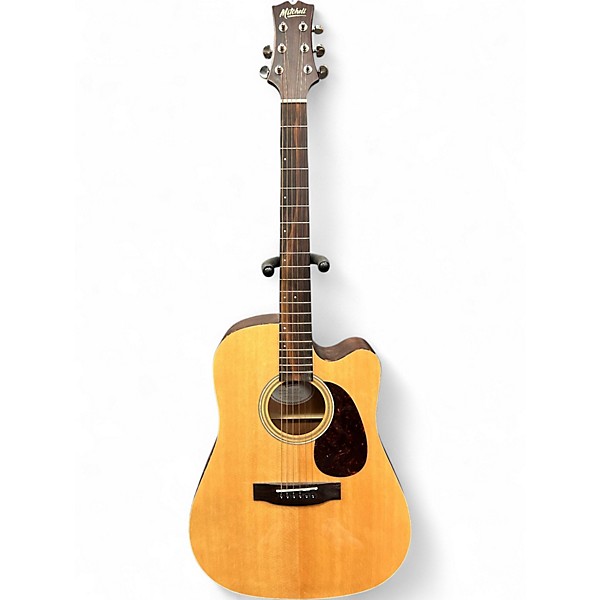 Used Mitchell T311CE Natural Acoustic Electric Guitar