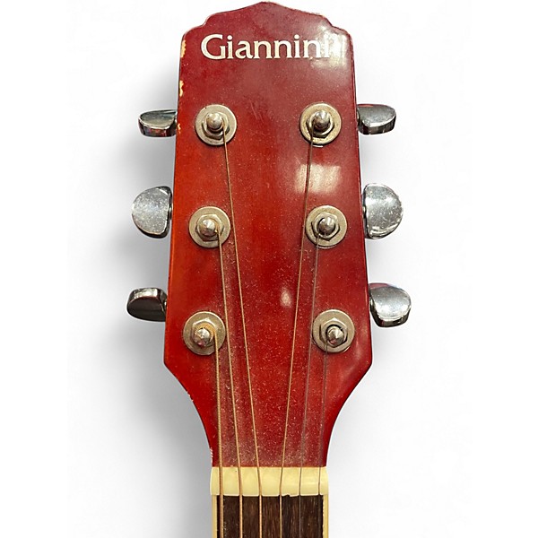 Used Giannini DG41 Natural Acoustic Electric Guitar
