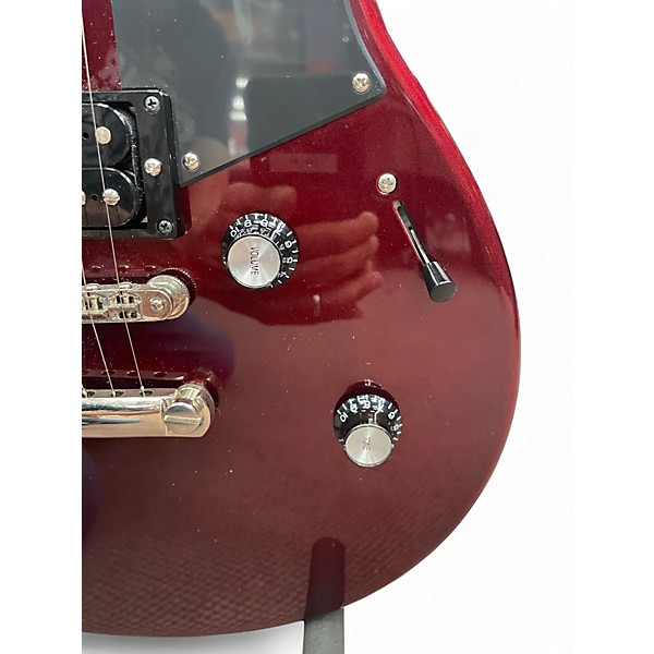 Used 2022 Yamaha REVSTAR RS320 Chrome Red Metallic Solid Body Electric Guitar
