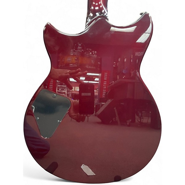 Used 2022 Yamaha REVSTAR RS320 Chrome Red Metallic Solid Body Electric Guitar