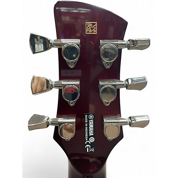 Used 2022 Yamaha REVSTAR RS320 Chrome Red Metallic Solid Body Electric Guitar