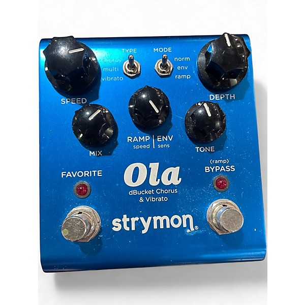 Used Strymon Ola dBucket Chorus and Vibrato Effect Pedal