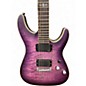 Used Schecter Guitar Research C1 Platinum Trans Purple Solid Body Electric Guitar
