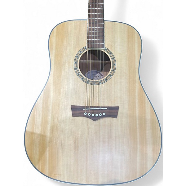 Used Peavey DW2 Natural Acoustic Guitar