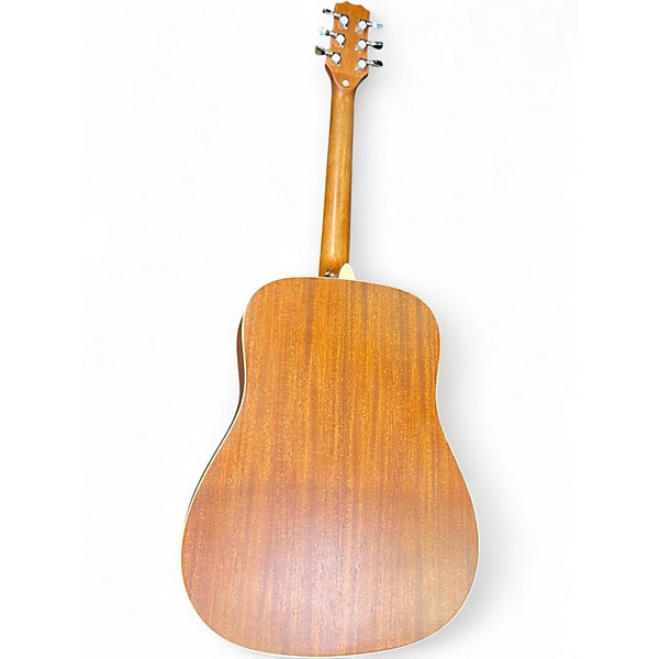 Used Peavey DW2 Natural Acoustic Guitar