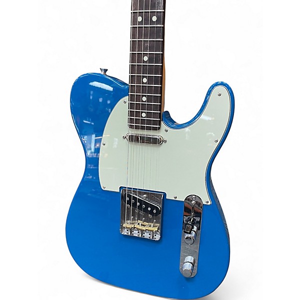 Used Fender MIJ HYBRID II Royal Blue Solid Body Electric Guitar