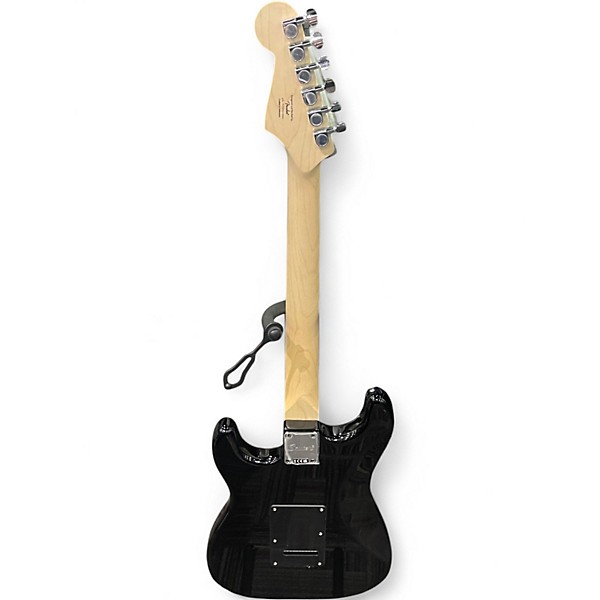 Used Squier Sonic Stratocaster HSS Black Solid Body Electric Guitar