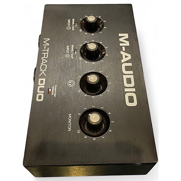 Used M-Audio M-Track Duo Audio Interface