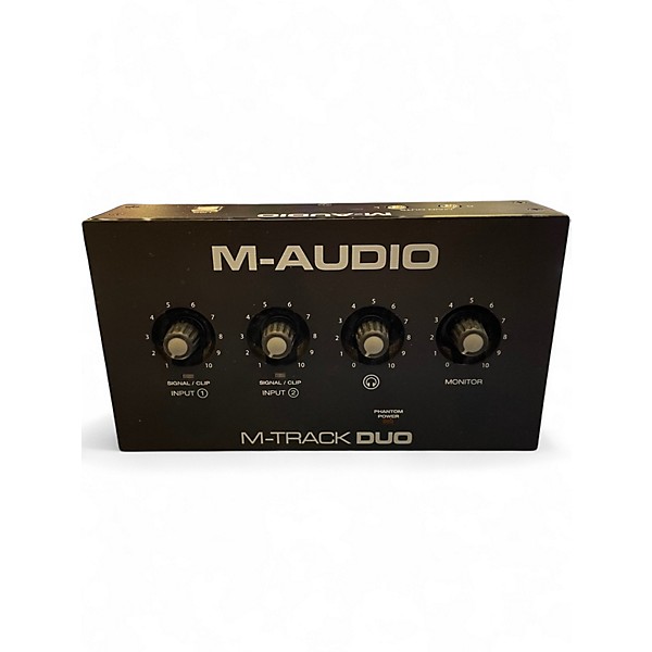 Used M-Audio M-Track Duo Audio Interface