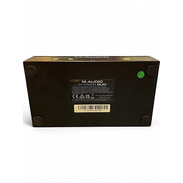 Used M-Audio M-Track Duo Audio Interface