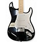 Used 2023 Squier Sonic Stratocaster Black Solid Body Electric Guitar