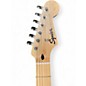 Used 2023 Squier Sonic Stratocaster Black Solid Body Electric Guitar