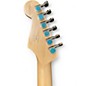 Used 2023 Squier Sonic Stratocaster Black Solid Body Electric Guitar