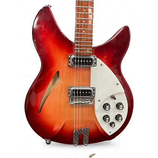 Used Rickenbacker 330 MG Fireglo Hollow Body Electric Guitar