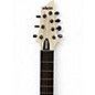 Used Schecter Guitar Research Demon 7 String White Solid Body Electric Guitar