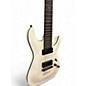 Used Schecter Guitar Research Demon 7 String White Solid Body Electric Guitar